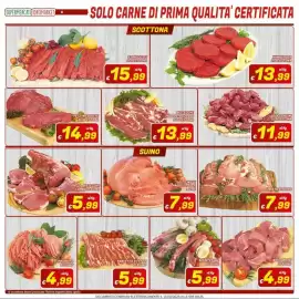 Volantino Idromarket Pagina 8: Bistecche lombo di suino €5,99, Arista di suino €7,99
