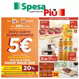 Volantino SpesaPiù Supermercati Pagina 1: Tagliere da aperitivo Faggio €3,90