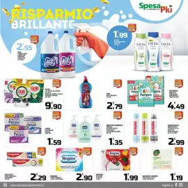 Volantino SpesaPiù Supermercati Pagina 11: Regina di Cuori €1,99, Lines assorbenti petalo €1,59