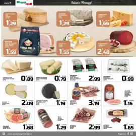 Volantino SpesaPiù Supermercati Pagina 4: Pecorino Toscano Dop L'Etto €2,09, Asiago nero DOP €1,19
