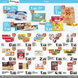 Volantino SpesaPiù Supermercati Pagina 5: Nesquik Snack Cacao/Latte €1,28, Beppino Occelli burro italiano €2,29