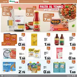 Volantino SpesaPiù Supermercati Pagina 9: Mutti polpa finissima €1,58, Parmalat La Panna Chef €1,00