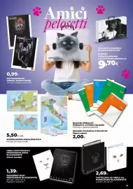 Volantino Unicoop Pagina 11: Maxiquaderno Animal World Pigna €0,99, Valigetta polionda Animal Friends €9,70