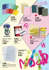 Volantino Unicoop Pagina 13: Buste perforate Favorit €2,99, Etichette adesive Markin €0,69