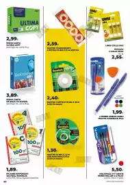 Volantino Unicoop Pagina 20: Nastro Scotch Magic €2,40, Risma carta Ultima Copy €2,99