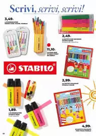 Volantino Unicoop Pagina 22: 24 matite colorate stabilo color €2,99, 18 matite colorate trio thick stabilo €4,99