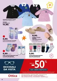 Volantino Unicoop Pagina 32: Grebbiule scuola o asilo €14,90, Calzini sport kids €6,90