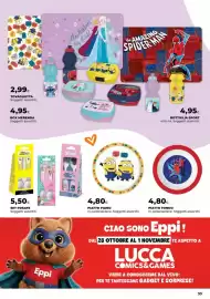 Volantino Unicoop Pagina 33: Piatto piano €4,80, Tovaglietta Soggetti assortiti €2,99