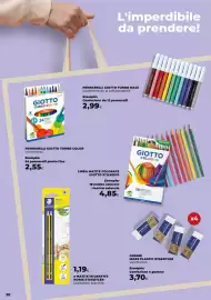 Volantino Unicoop Pagina 38: Gomme Mars Plastic Staedtler €3,70, Matite colorate Giotto StilNovo €4,85