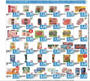 Volantino Iperfamily Pagina 14: Fiorucci guanciale affettato €1,99, Fiorucci spianata romana €2,49