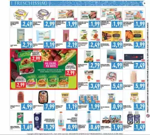 Volantino Iperfamily Pagina 16: Icelander salmone norvegese €3,49, Foodlab carpaccio di tonno €4,99