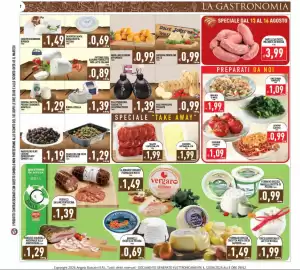 Volantino Iperfamily Pagina 7: Savelli salsicce macinate di norcia €3,99, GaroFolive Olive Leccino Denocciolate Condite €1,19