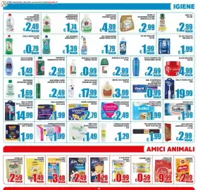 Volantino Sacoph Pagina 19: Frio sacco nettezza maxy peso €1,99, Oral-B dentifricio 3DW bianco perla/complete €0,99