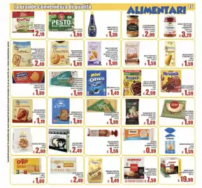 Volantino Top Supermercati Pagina 15: Barrette Nesquik Maxi Choco €1,59, Fette Dorate Mulino Bianco €1,19