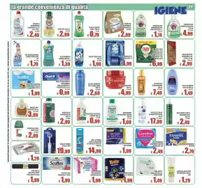 Volantino Top Supermercati Pagina 19: Wc net tavolette brilliant €1,99, Carefree Cotton Feel €2,49