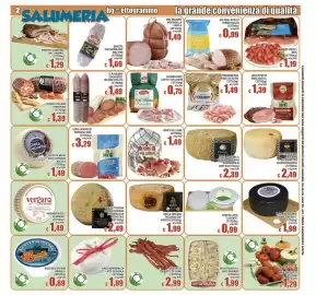Volantino Top Supermercati Pagina 2: Fetta Vellutata Galbani €0,75, Rocca Toscana Pecorino DOP Fresco €1,99