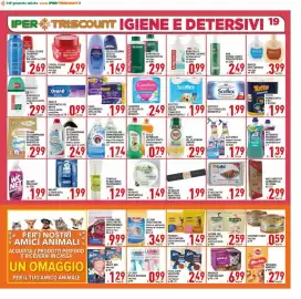 Volantino Iper Triscount Pagina 19: Spuma di sciampagna detergente lavatrice bianco puro €2,49