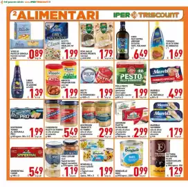 Volantino Iper Triscount Pagina 2: Nostromo trancetti di tonno €2,99, Mareblu sgombro €1,79