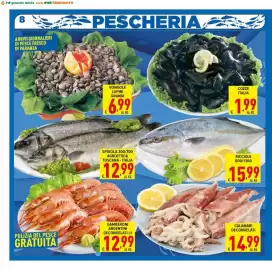 Volantino Iper Triscount Pagina 8: Calamari decongelati €14,99, Cozze Italia €1,99