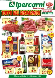 Volantino Ipercarni Pagina 1: Magnum Algida classico €3,99, Coca Cola original-zero €2,99