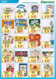Volantino Ipercarni Pagina 10: Latte UHT p.s Granarolo €0,99, Gnocchetti con patate Tortuovo €0,59
