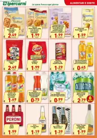 Volantino Ipercarni Pagina 13: Estathe limone €1,69, Acqua San Benedetto naturale-legg. frizzante €0,99