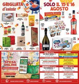 Volantino Supermercati EffePiù Pagina 16: Tavernello vino bianco/rosso €6,99, Ariosto impanatura con lardo €1,59