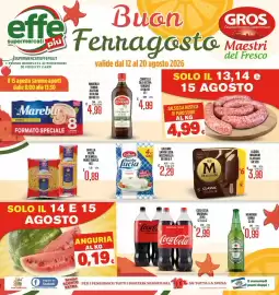Volantino Supermercati EffePiù Pagina 1: Divella pasta di semola varie trafile €0,89, Coca-Cola Zero €2,99
