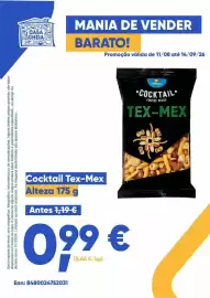 Folheto Casa Cheia Página 1: Cocktail Tex-Mex Alteza €0,99