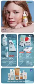 Walmart flyer Page 14: Garnier vitamin C serum €17,97, CeraVe acne control cleanser €23,97