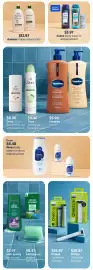 Walmart flyer Page 16: Aveeno Daily Moisturizing Lotion €12,97, Suave body wash or antiperspirant €3,97