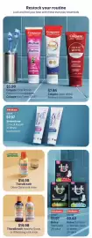 Walmart flyer Page 18: Colgate total active prevention toothpaste €9,50, Colgate Max Fresh €5,47