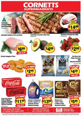 CORNETTS (valid until 18-08)