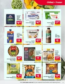 Spar catalogue week 33 Page 3: McCain Pub Style Beer Battered Chips €4,50, Philadelphia Cream Cheese Block €4,50