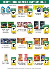 Farmer Jack's catalogue week 33 Page 4: Ben's Original Flavoured Microwave Rice €1,60, Kirks Drinks €9,10