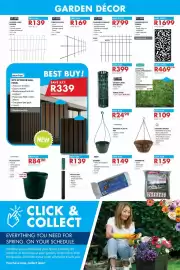 Chamberlain catalogue Page 4: GARDEN LAWN EUROFENCE €399,00, PLASTIC POT €84,90