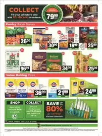 SuperSpar catalogue Page 4: White star - super maize meal €96,99, Spaghetti, macaroni or elbows €25,00