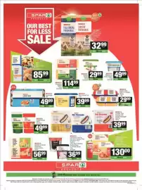 SuperSpar catalogue Page 5: Spar - large eggs €49,99, Spar - full cream fresh milk or low fat fresh milk €32,99