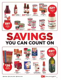 OK MiniMark catalogue Page 3: OK Choice Fruit Chutney €24,99, OK Choice Sweet Chilli Sauce €29,99