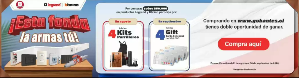 Catálogo Gobantes Página 1: Tarjeta cencosud - cards €80,00