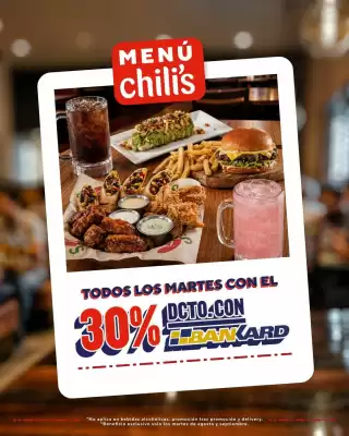 Chili's (válido hasta 1-10)
