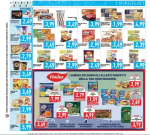 Volantino Supermercati Agorà settimana 33 Pagina 11: Frosta Fishburger di merluzzo €1,99, Garbo Happy Mix €2,99