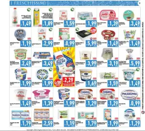 Volantino Supermercati Agorà settimana 33 Pagina 12: Galbani Santa Lucia Burrata €1,99, Buoni sapori perle di latte €1,19