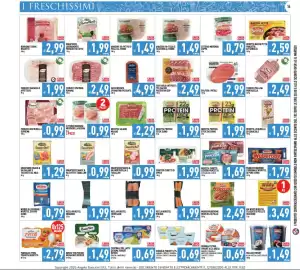 Volantino Supermercati Agorà settimana 33 Pagina 14: Fiorucci guanciale affettato €1,99, Fiorucci spianata romana €2,49