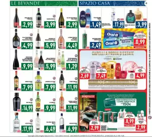 Volantino Supermercati Agorà settimana 33 Pagina 22: Villa Folini Ribolla Gialla Spago / Prosecco Doc Spago €4,99