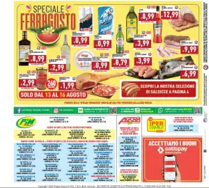 Volantino Supermercati Agorà settimana 33 Pagina 24