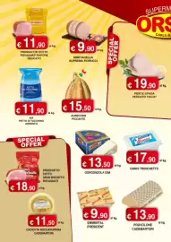 Volantino Orsini Market Pagina 6: Provolone Cademartori €13,90, Gorgonzola Gim €13,50