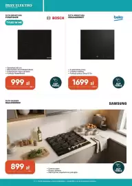 Max Elektro gazetka Strona 17: Płyta indukcyjna Beko XHII64600SAFT €1.699,00, Płyta gazowa Samsung NA64H3000AK €899,00