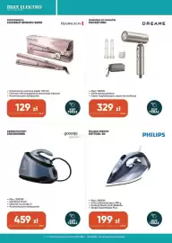Max Elektro gazetka Strona 2: Żelazko parowe Philips €199,00, Generator pary Gorenje €459,00