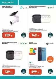Max Elektro gazetka Strona 8: Kamera zewnętrzna Wi-Fi TP-Link TC82 z panelem solarnym €259,00